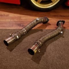 フェラーリ360モデナ ストレートパイプ MSレーシング ほぼ新品 モデナ