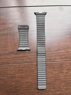 アップルウォッチ レザーループ Apple Watch 44mm ブラックのサムネイル