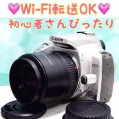 初心者さんはコレ✨スマホ転送‼️キャノン  シルバー canon 一眼レフのサムネイル