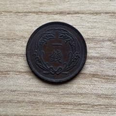 旭日稲1銭青銅貨のサムネイル