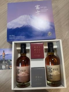 KIRIN ジャパニーズウイスキーFUJI 2本とグラスセット - メルカリ