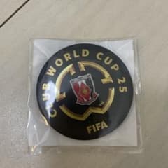 Club worldcup FIFA クラブワールドカップ 25周年 バッジのサムネイル
