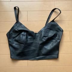 ZARA レザー　キャミソールのサムネイル