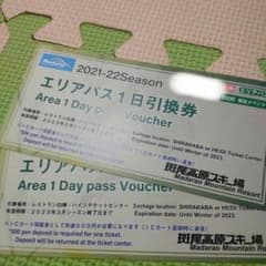 斑尾高原スキー場リフト券のサムネイル