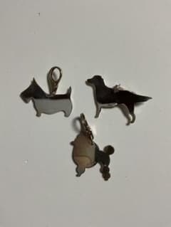 Tiffany & Co. 犬型チャーム 3種セットのサムネイル