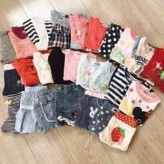 子供服セット 26点 まとめ売り 80 夏物のサムネイル