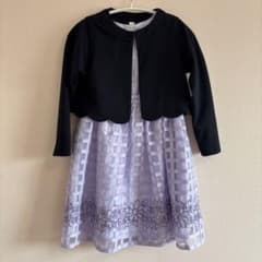 アナスイミニ オーガンジー刺繍ワンピース 130 - メルカリ