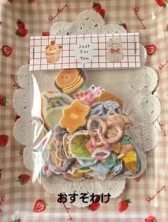 フレークシール スィーツ系おすそわけ100枚 A - メルカリ