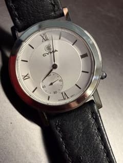スモールセコンド CYMA メンズQZ 電池交換済 - メルカリ