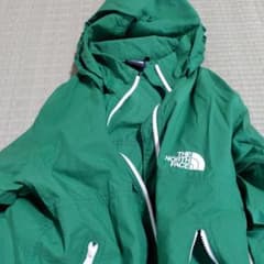 THE NORTH FACE フード付きジャケット グリーン　140のサムネイル