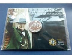 英国 イギリス ￡20ポンド 銀貨 999agウィンストン チャーチル デザイン 英国 イギリス ￡20 ポンド銀貨999ag 15.71g 27mmチャーチル - メルカリ