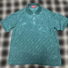 Supreme jacquard logo silk polo Sのサムネイル