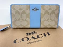 ☆新品未使用☆COACH コーチ 長財布 シグネチャーのサムネイル