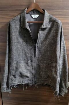 ANCELLM アンセル厶 TWEED ZIP JACKET BROWN 2 | Mercari