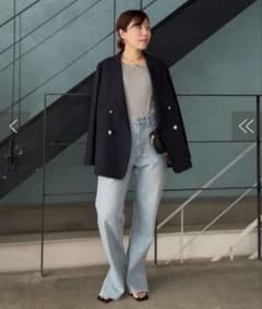 ⬛︎RIVE DROITEリヴドロワ全骨格美脚見えslit denimデニム⬛︎のサムネイル