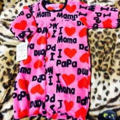 I♡PaPa&MaMa ベビードレスのサムネイル