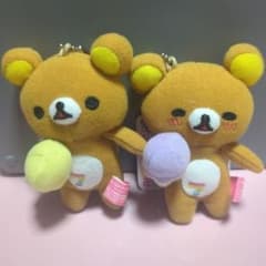 リラックマ 7th ハッピーレインボー ぬいぐるみ マスコット アイス