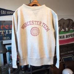 40s 両Vヴィンテージスウェット 「Worcester Tech」 - メルカリ