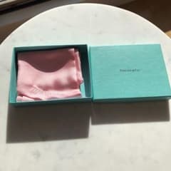 Tiffany リボンスカーフ ピンクのサムネイル