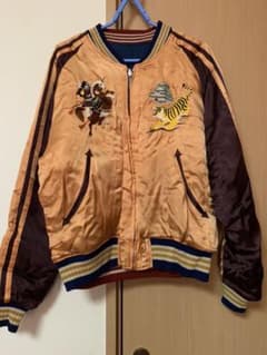 スカジャン リバーシブル 刺繍のサムネイル