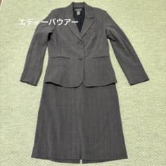 エディーバウアー　セットアップ　美品　ストライプ