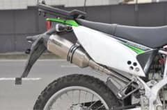 専用Dトラッカー125 KLX125 バイクマフラー ドライカーボン モタード Dトラッカー125 KLX125 バイクマフラー ドライカーボン モタード