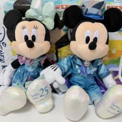 ディズニーシー 25周年 スパークリング ジュビリー　ぬいぐるみ ミッキーミニー ディズニーシー 25周年 スパークリングジュビリー ぬいぐるみ ミッキー