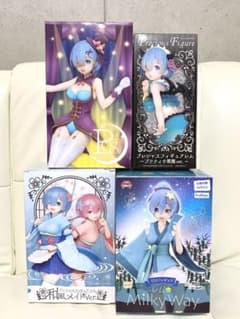 Re:ゼロ  レム フィギュア 4点セットのサムネイル