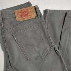Levi's リーバイス517 メンズ ブーツカット フレア パンツ グレーのサムネイル