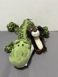 NICI ワニ筆箱 犬ストラップのサムネイル