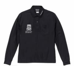 golfickers long polo【新品】 Long Sleeve Polo Golfickers 黒長袖ポロシャツ XXL - メルカリ