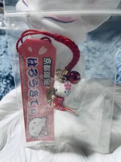 サンリオハローキティ根付け 初期 USJ限定キティ 2004年 レア】サンリオハローキティご当地根付け 京都限定 十二単キティ2004年