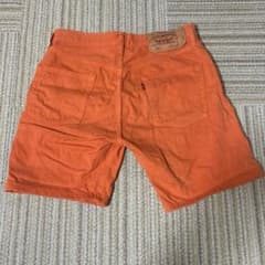 Levi's 501 オレンジ ショートパンツ W30 L32のサムネイル