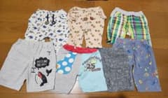 まとめ売り7点★男の子100サイズKIDS半ズボン 保育園のサムネイル