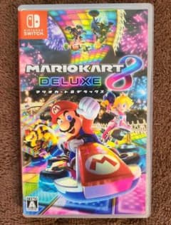 【動作確認済】マリオカート8 デラックス Switch　美品のサムネイル