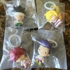 れ*ん様 HUNTER×HUNTER ミニフィギュア キーチェーン 4種セットのサムネイル