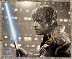 マークハミル ルークスカイウォーカー直筆サインフォト starwars auto マークハミル ルークスカイウォーカー直筆サインフォト starwars auto