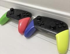 닌텐도 Switch Pro 컨트롤러 스플래툰 2대 세트