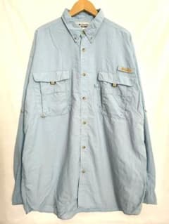 コロンビア フィッシングシャツ 長袖シャツ PFGアウトドア 釣り XXLサイズ