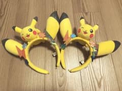 【2つ】ピカチュウ USJ ユニバ カチューシャ ユニバーサルスタジオジャパンのサムネイル
