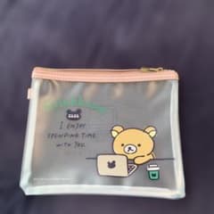 Rilakkuma クリアポーチ フラットケース - メルカリ