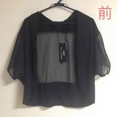 薄手 黒  ボレロのサムネイル
