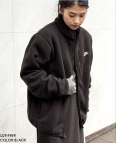 24AW apstudio購入Nike ナイキフリースジャケット黒 新品同様 - メルカリ