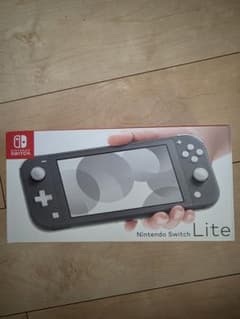 【美品・完品】Nintendo Switch Lite グレーのサムネイル