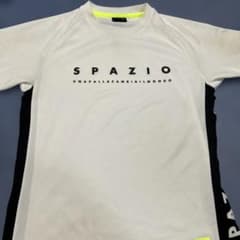 SPAZIO Tシャツ ホワイト ブラック 速乾のサムネイル