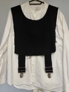AD2020 BLACK COMME des GARCONS サスペンダーベスト - メルカリ