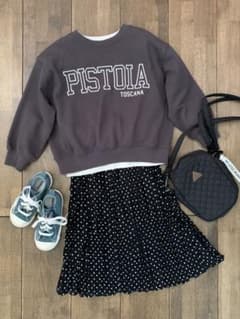 LOWRYS FARM キッズ スウェット＋プリーツスカート ２点SET♡のサムネイル