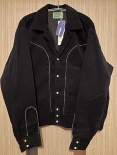 WESTOVERALLS WESTERN JACKET F-Type ブラック WESTOVERALLS WESTERN JACKET F-Type ブラック - メルカリ