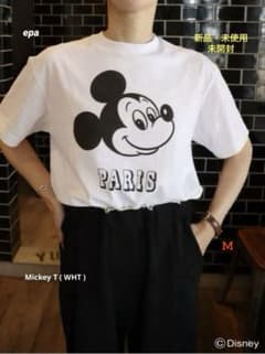 ✴︎新品未使用✴︎エパepa Mickey T (WHT)ミッキー Tシャツ M ✴︎新品未使用✴︎エパepa Mickey T (WHT)ミッキー Tシャツ M - メルカリ