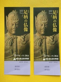 神奈川県立歴史博物館　招待券2枚のサムネイル